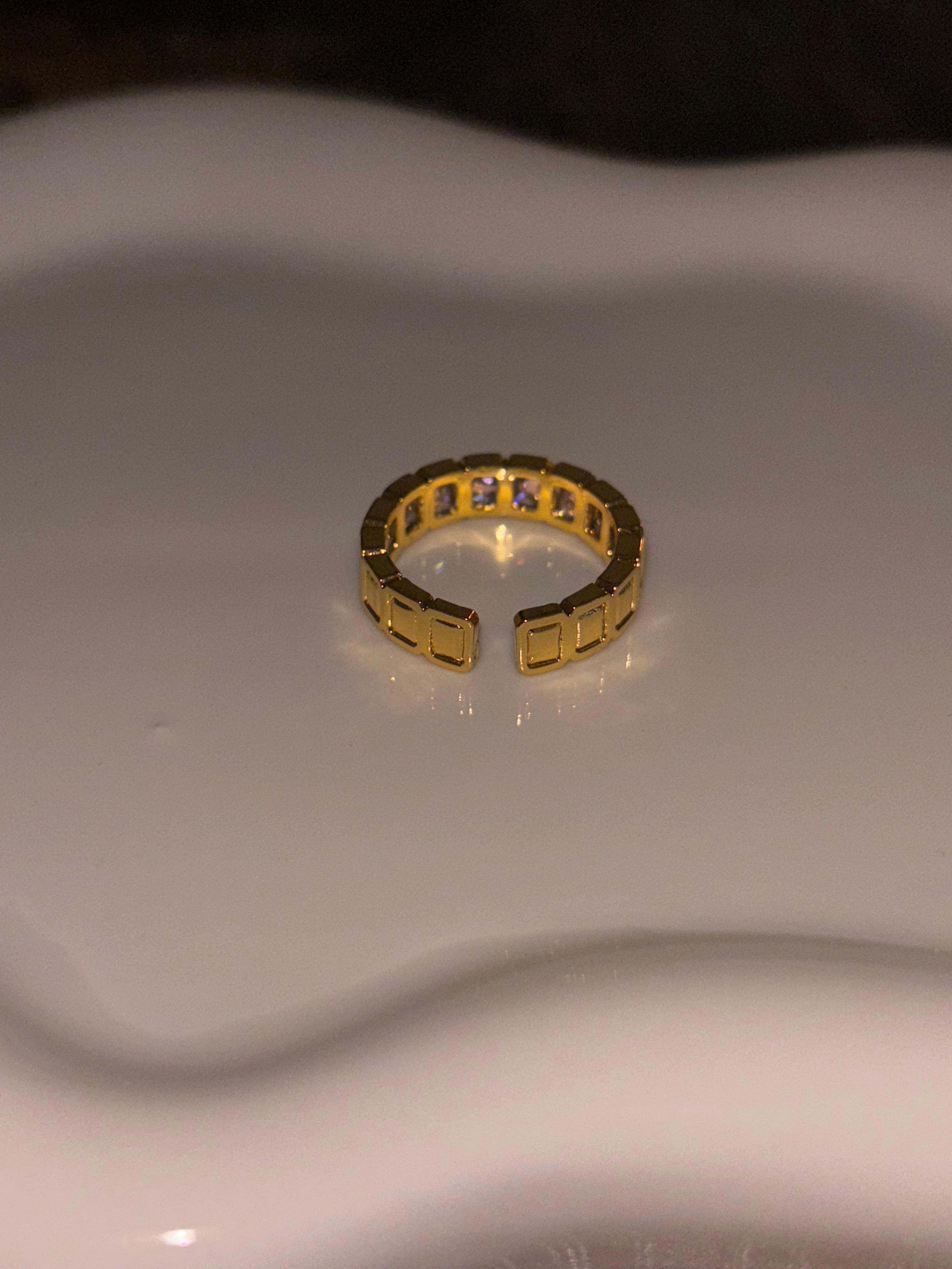 Stainless Steel Rings ~ Divine Pink and Gold - eunoiaauras