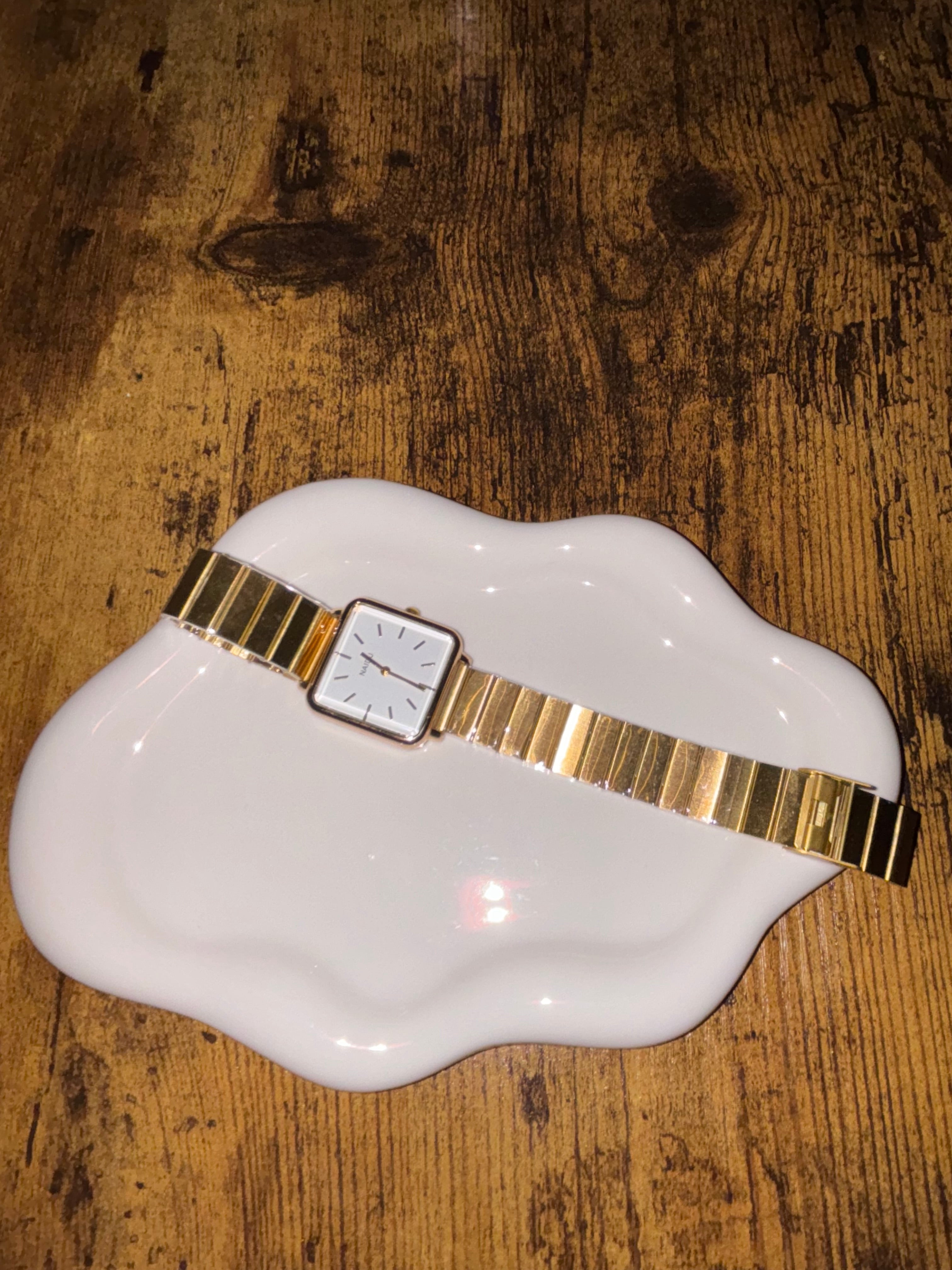 Stainless Steel Watch ~ Minimalist Luxury Gold Watch - eunoiaauras