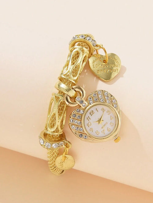Charm Bracelets ~ Stainless Steel Bracelet & Watch